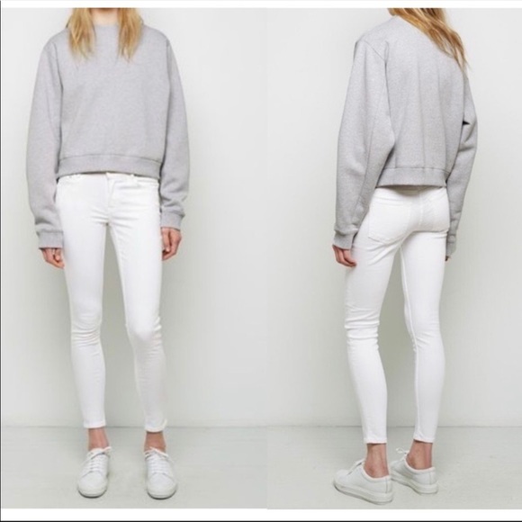 Acne Studios Denim - Acne Skin 5 Optic White Jeans Size 24